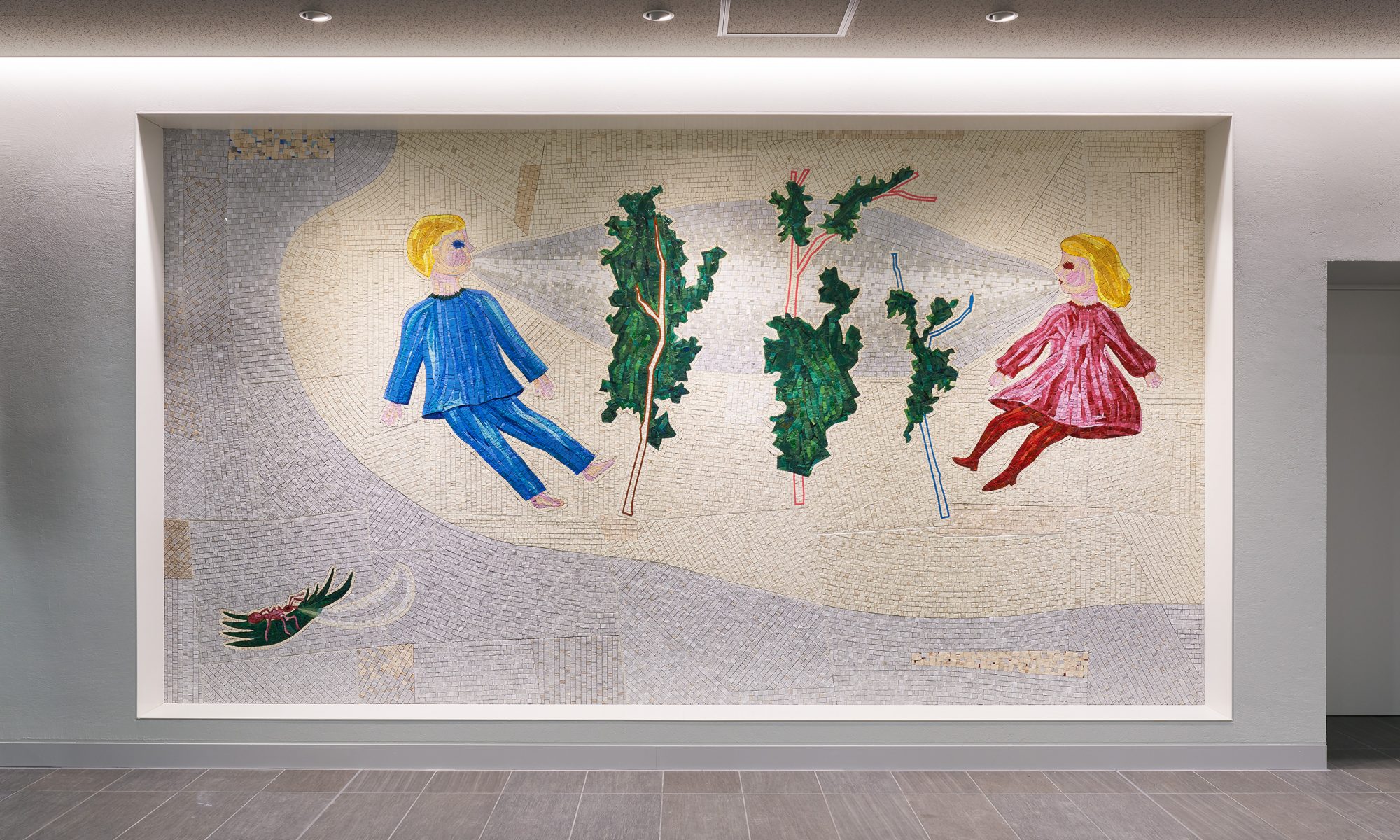 山口大学医学部附属病院A棟　ホスピタルアート